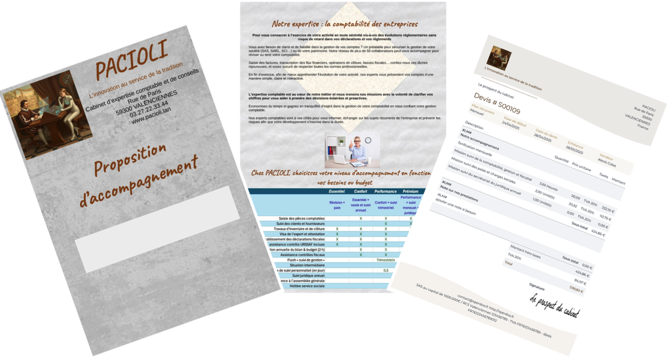 devis client